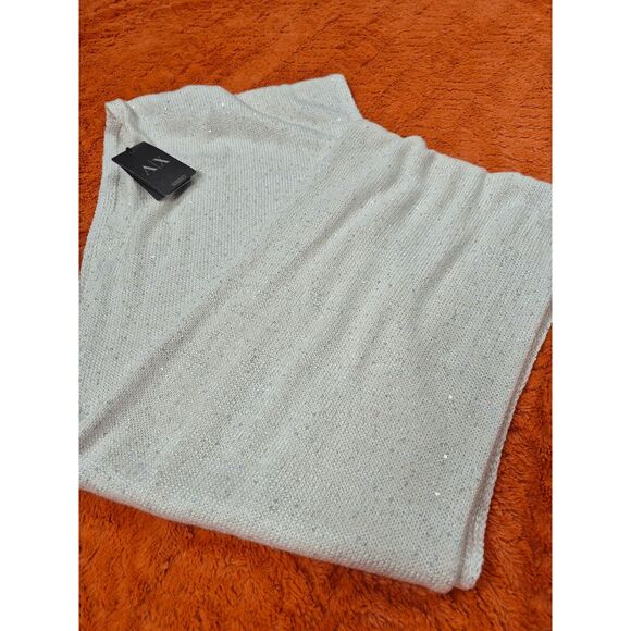 NWT Armani Exchange loop scarf with Crystals - Picture 1 of 10